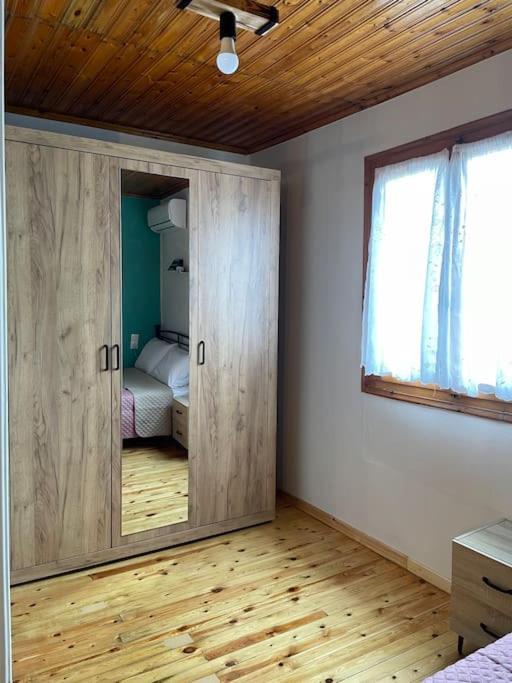 Appartement Politis' Wooden House à Vasilikí Extérieur photo